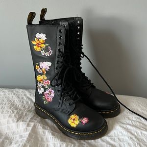 Floral Doc Martens